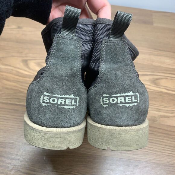 Sorel Caribou OTM‎ NM4494-093 Chukka Boots Waterproof Gray Suede Men\'s Size 10.5 main image 7